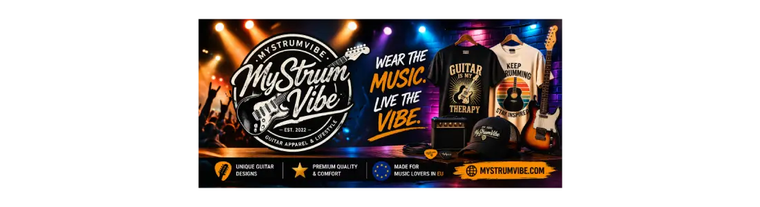 Banner for Guitar Store